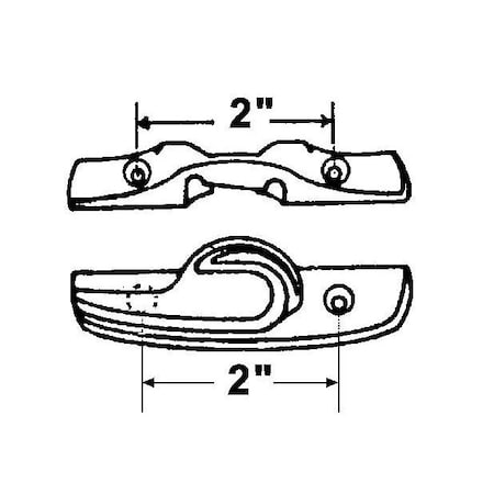 Strybuc Sash Lock with Keeper 750-1630029
